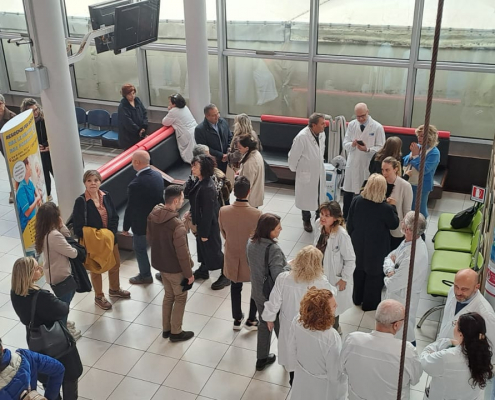 Fondazione Faro Onlus - Un aiuto per il reparto di oncologia - Foto del primo macchinario acquistato 10