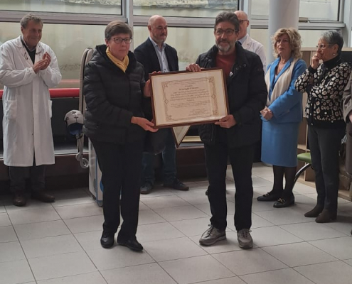 Fondazione Faro Onlus - Un aiuto per il reparto di oncologia - Foto del primo macchinario acquistato 4