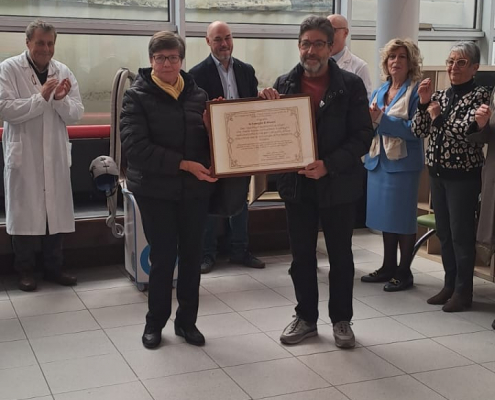 Fondazione Faro Onlus - Un aiuto per il reparto di oncologia - Foto del primo macchinario acquistato 6